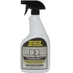 D/2 Biological Solution - Headstone Cleaner as used on The White House, Stone Cleaner, Masonry, Gravestone - Mould, Lichen & Algae Remover - 0.946 Litres (1 US Quart)