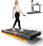 Stepwaver Walking Pad with Incline, Under Desk Treadmill for Home/Office Portable Treadmill 300lbs for Jogging/Running, 2.5HP Manual Inclined Treadmills with Remote Control for Small Spaces Black