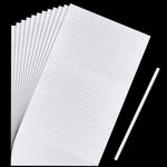 LLMSIX 600 Pieces Foam Sticky Strips Dual-Adhesive Foam Tape Craft Double Sided Adhesive Foam Sheets Double Sided 3D Foam Tapes Strips Adhesive Mount for Craft DIY Art or Office Supplies(3.9 Inch)