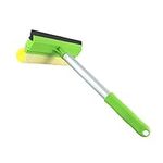 Window Squeegee Car Windshield Squeegee with Handle,Car Squeegee with Sponge,2 in 1 Cleaning Squeegee for Glass Gas Station Mirror Bathroom