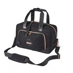 Cabin Max Vela Ladies Tote Holdall 40x20x25cm Flies Free on Ryanair Travel and Weekend Bags for Women (20L Black)