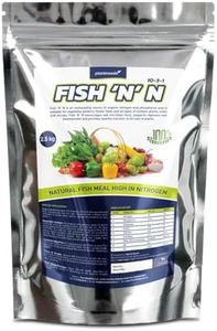 Plant Needs Fish N N 2.5 kg I Powder I 100 % Organic I Fish Meal Fertilizer I 10-3-1-6 I Australian Certified Organic I