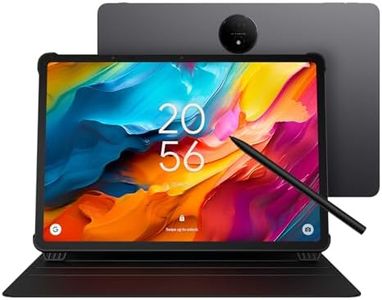 TCL NXTPAPER 14 Android Tablet, 14.3" Paper-Like Display Drawing Pad, Digital Notebook & Musician Tablet with 4096-Level Stylus, Flip Case, 8+8GB RAM, 256GB Storage, 10000mAh, Multi-Window, Matte Gray