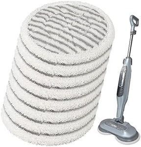 KVLZ Replacement Steam Mop Pads for Shark Steam Mop Pads Compatible with Shark S7000AMZ S7000 S7001 S7001TGT S7000 Series Steam & Scrub All-in-One Hard Floor Steam Mop (8-Pack)