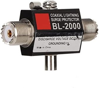 Sanpyl Coaxial Surge Protector, BL 2000 PL259 Female to PL259 Female Comprehensive Coaxial Arrestor