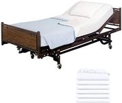 6 Pack Fitted Hospital Bed Sheets - Soft Knitted Jersey Sheet