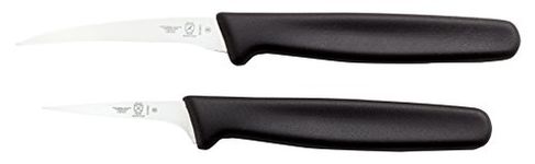 Mercer Culinary Thai Fruit Carving Knife Set, 2 Inch & 2.5 Inch, Black