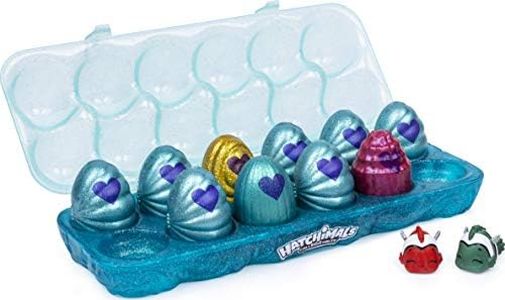 Hatchimals Colleggtibles, Mermal Magic 12 Pack Egg Carton with Season 5, for Kids Aged 5 and Up