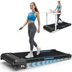 VANNECT 4 in 1 Walking Pad with 9% Incline, 1-10KM/H Walking Treadmill for Home with 330LBS Capacity, 2.75HP Upgraded Portable Under Desk Running Machine with Magnetic Remote Control, LED Display