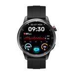 realme Watch S2, 1.43" AMOLED Display, IP68 Dust & Water Resistance, Customisable Watch Faces, AI Customised Health Tracking, Super AI Engine & upto 20 days battery Smartwatch (Black Strap, One Size)