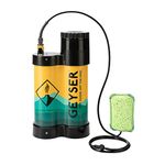 Geyser System Portable Shower & Cleaning Kit Used with Camping Stove for Camping, Overlanding, & Outdoor Recreation - Standard (No Heater)