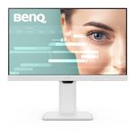 BenQ GW2486TC Office USB hub Monitor 24" 1080p | Coding Mode | IPS | Eye-Care Tech | Adaptive Brightness | Height Adjustable | White Monitor | Noice-Cancelling Mic | Daisy Chain | USB-C