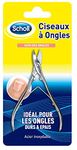 Scholl Nail Care - Nail Clippers for Fingernail and Toenail, Heavy Duty Stainless Steel Toenail Scissors for Cutting Thick Toe Nails