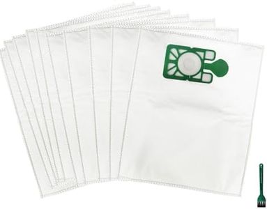 EZ SPARES Compatible With Numatic Henry Dust Bag,Henry and James Cleaner Bags(10Pcs)