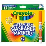 Crayola Count of 12 Washable Markers