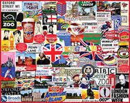 White Mountain - I Love England, 1000 Piece Jigsaw Puzzle, England Puzzle, Great Britain