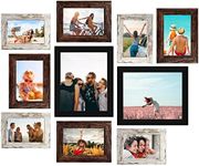 LUCKYLIFE Picture Frame Set 10-Pack