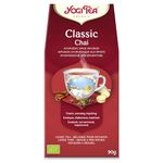 Yogi Tea, Classic Chai, Organic Spice and Herbal Tea, Caffeine Free, Blend of Cinnamon, Cardamom and Ginger, Loose Tea, 8 Packs x 90g