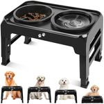 Elevated Dog Bowls, 2-in-1 Dog Feed