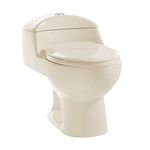 Swiss Madison SM-1T803BQ Chateau One Piece Elongated Dual Flush Toilet in Bisque 0.8/1.28 gpf