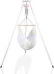 Baby Swings for Infants Electric Baby Swing Automatic Swings that goes up and Down (Pink)