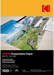 Kodak Presentation Paper 100 Sheets Set, Matte