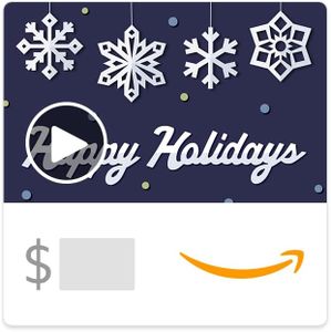 Amazon eGift Card - Paper Snowflakes (Animated)