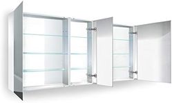 Krugg 60 Inch Tri-View Medicine Cab