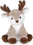 Bearington Reiny Plush Reindeer Stuffed Animal, 11.5 Inch