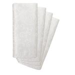 Lenox Opal Innocence Set of 4 Napkins, White