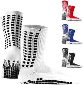 LUX Antideslizante Calcetines De Fútbol, Non Slip calcetines de deporte, almohadillas de goma, Trusox/tocksox Style, Top Calidad,