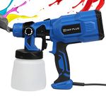 Paint Sprayer, Fence Paint Sprayer with 3 Spray Patterns, 550W Electric HVLP Handheld Spray Gun for Home DIY Spray Painting, 800 ml Container, Paint Sprayers for Walls & Ceiling, Garden & Furniture