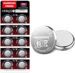 Warriors 10X 2032 CR2032 Batteries 