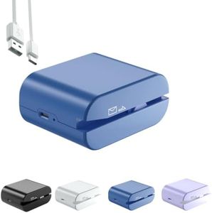 Rechargeable Electric Letter Opener - Automatic Letter Opener Envelope Slitter, Electric Letter Opener Envelope Slitter for Universal Mail and Envelopes,Blue