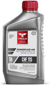 TRIAX Powerfluid 450 PSF - CHF 11S Long - Life Synthetic Hydraulic & Power Steering Fluid Compatible with Audi, Bentley, BMW, Chrysler, Dodge, Jeep, Mercedes-Benz, Mini, Porsche, and VW (1 Quart)