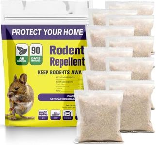 ALAKLE Repulsif Souris et Rats, Anti Rongeur Puissant pour Intérieur Efficacité Supérieure aux Ultrasons a Souris (10 Paquets)