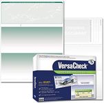 VersaCheck Secure Checks - 500 Blank Business Voucher Checks - Green Prestige - 500 Sheets Form #1000 - Check on Top