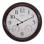 La Crosse Clock 404-3015 15-inch In