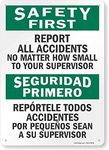 SmartSign - S-5981-PL-14 "Safety Fi