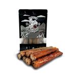 Premium Bully Sticks - pizzle sticks for dogs - bully sticks for dogs, pack of (6) bully sticks for all dog sizes and puppies, long lasting low odour dog chews made with grass fed beef