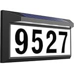 Solar Address Sign, Lighted Address