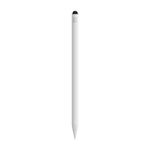 ZAGG Pro Stylus 2 Pen for iPad [2018 & Later] with Wireless Charging, Magnetic Connection, Pen-click Power-On, Dual Tip, Tilt Recognition, Palm Rejection, Long Battery Life, LED Indicator (White)