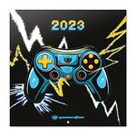 Grupo Erik Gamer Wall Calendar 2023 12' X 12' FSC| 12 Month Planner | Square Wall Calendar 2023 | Family Planner Calendar 2023 | Gaming Calendar 2023 | Gaming Gifts | Free Gaming Poster