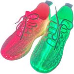 Hot Dingding Fiber Optic LED Shoes 