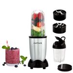 Captain Nutri Blender 500W - Copper (2 Jars & 2 Blades, Silver)