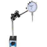 AB Tools Imperial Dial test indicator DTI Gauge & Magnetic Base Stand Clock Gauge TDC