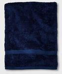 Bezzilish Home Bath Towel 900 GSM Zero Twist Egyptian Cotton Extra Large (40 x 60 Inches, Blue)
