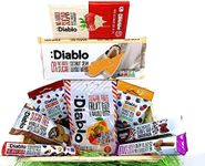 Diablo Diabetic 0 Sugar Sweets Hamper Box Sweets Chocolate Bar Bars Present Set Snack Sweet Basket