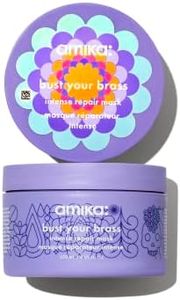 amika bust your brass cool blonde intense repair hair mask |