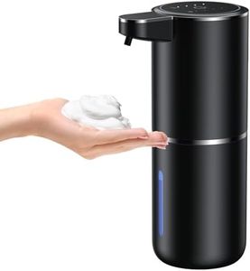 Automatic Foaming Soap Dispenser Foaming Hand Sanitizer Touchless Soap Dispenser Rechargeable with Sensor for Bathroom Kitchen 13.5oz/380ml